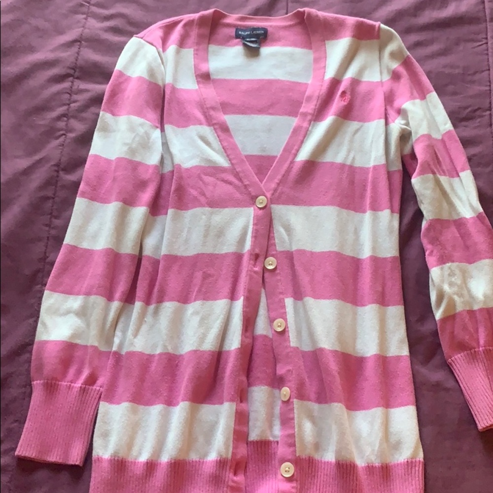 CHILDREN size Xl (16) Ralph Lauren cardigan